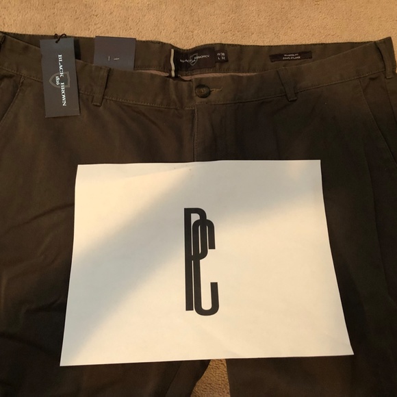 Black Brown 1826 Pants - Picture 3 of 4